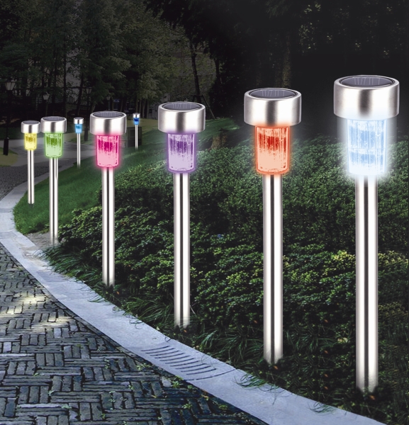 LED Solar Garten Leuchten mit Fernbedienung und Farbwechsel