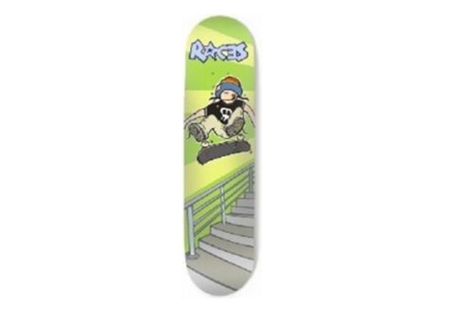 Roces Skateboard Dragon, Skull, Tommy