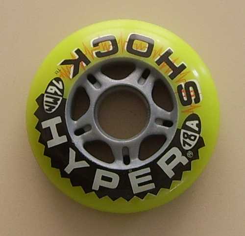Hyper Shock Inliner Rollen 78A 76mm - 8 Stück