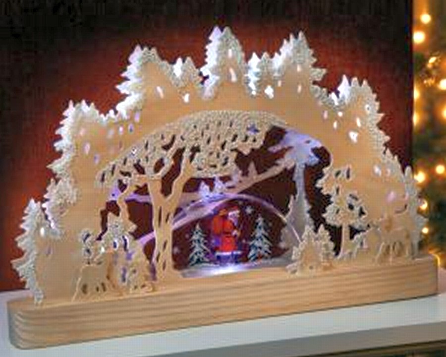 Schwibbogen Holz Weihnachtsdekoration