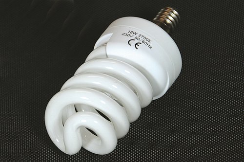 18W Spiral Energiesparlampe E14, 2700K