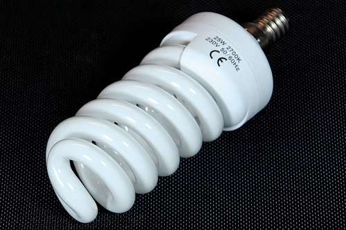 25W Spiral Energiesparlampe E14, 2700K