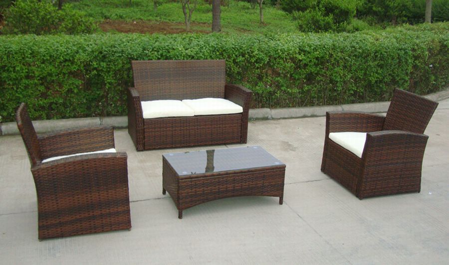 Polyrattan Gartenm�bel Lounge Set